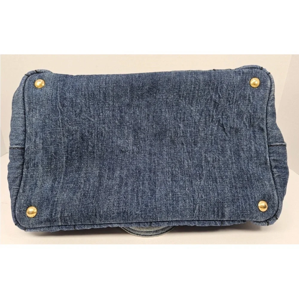 Prada Canada Denim Tote Bag - Picture 10 of 16